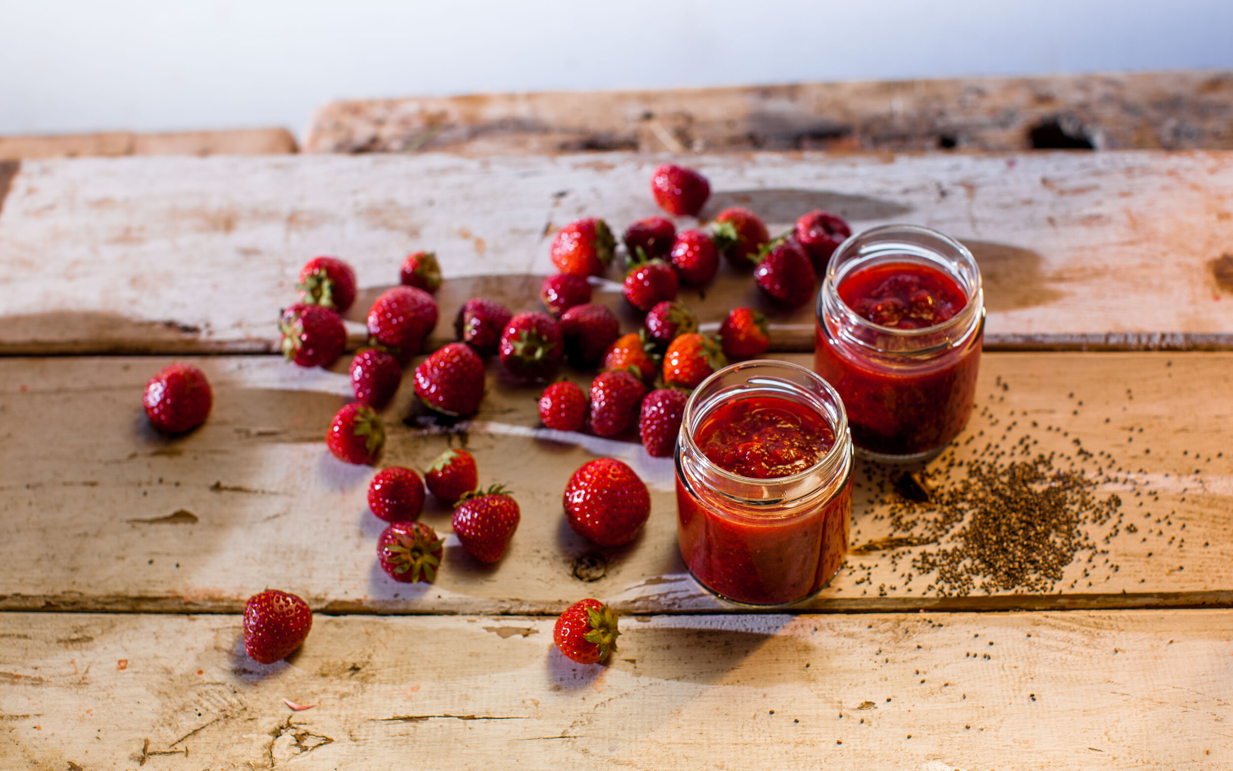 Nebeský jahodový džem