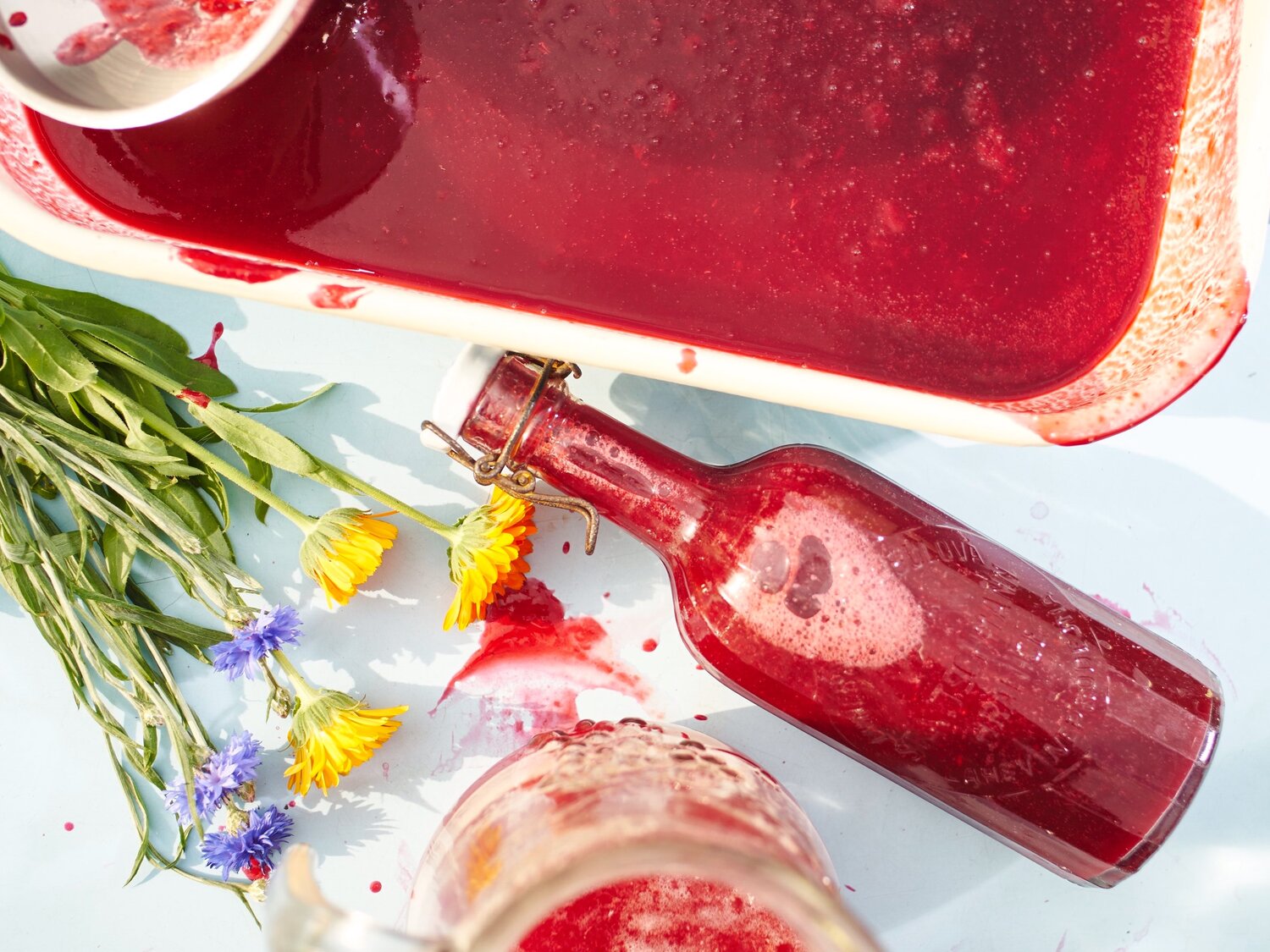 Recept na nejlepší domácí malinovou šťávu