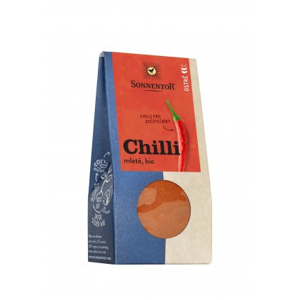 Sonnentor Chilli bio, mleté 40g