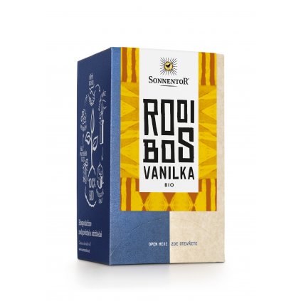 Sonnentor Rooibos Vanilka bio 21,6 g porc. dvoukomorový