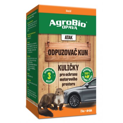 ATAK - Odpuzovač kun kuličky - 2 ks