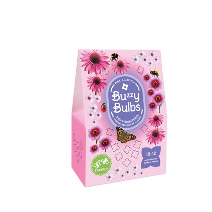 BAG 5 BUZZY BULBS PINK-LILAC MIX 5 ks