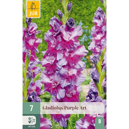 Mečík PURPLE ART 7 ks