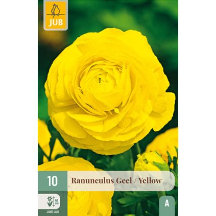Pryskyřník GEEL / YELLOW 10X