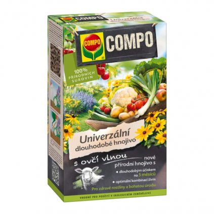 COMPO BIO Univerzální hnojivo s ovčí vlnou 750 g