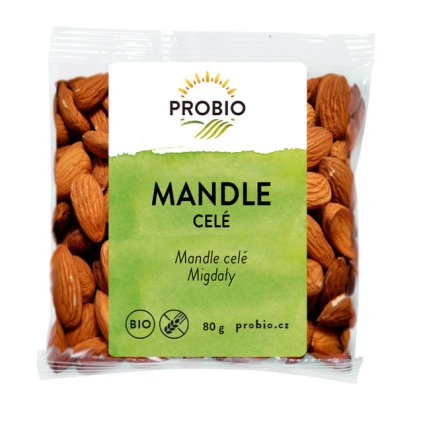 Mandle celé 80 g BIO PROBIO