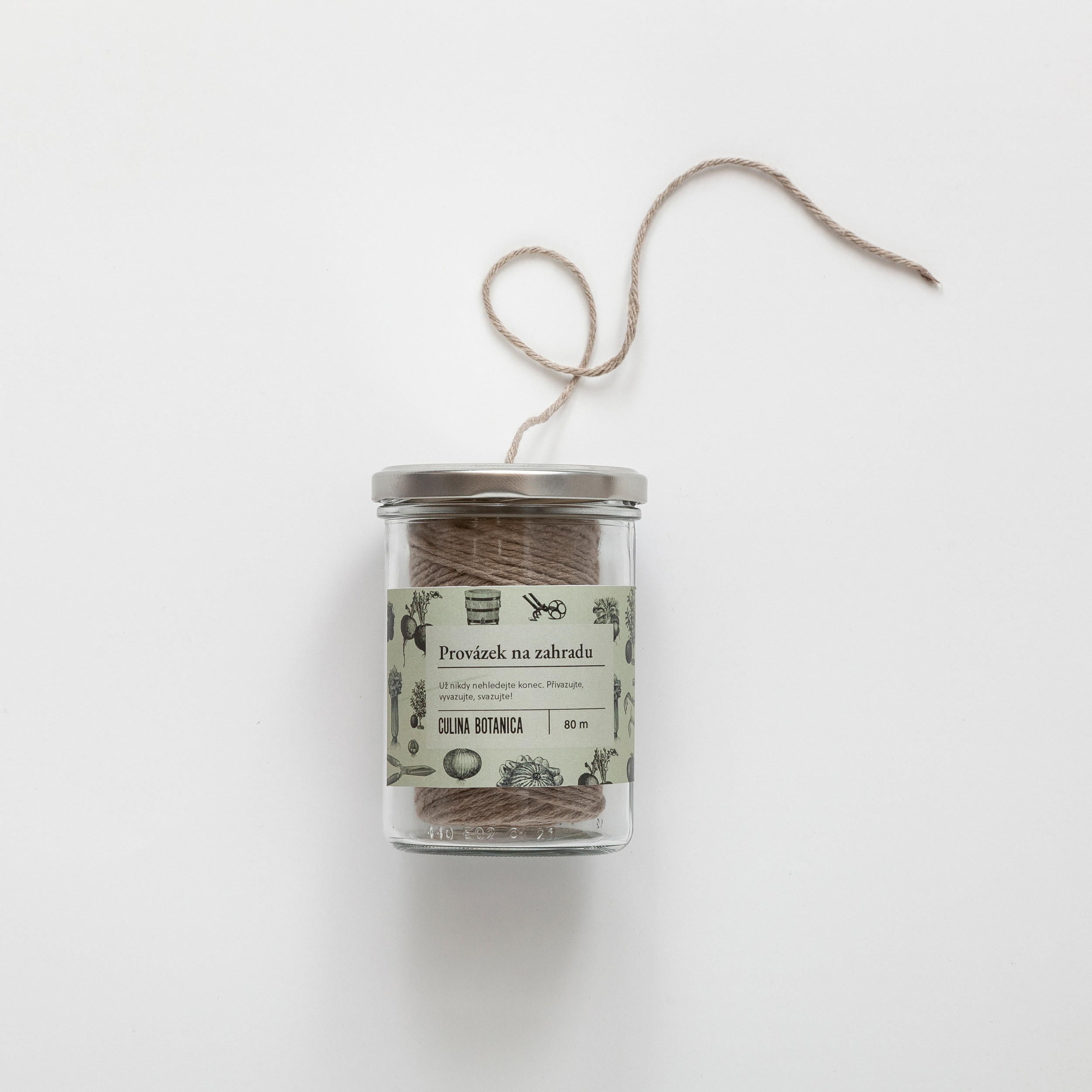 Levně Culina Botanica Provázek na zahradu ve sklenici