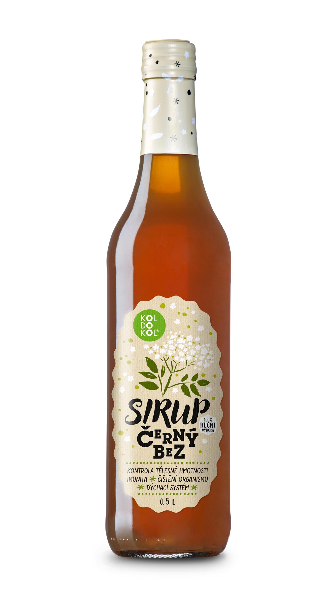 Koldokol Černý bez sirup 500 ml