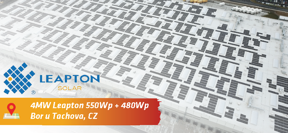 4MW Instalation with Leapton Solar Modules