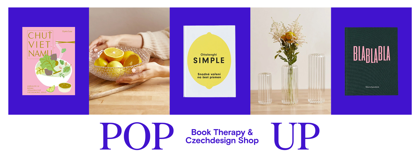 PopUp Book Therapy x Czechdesign Shop