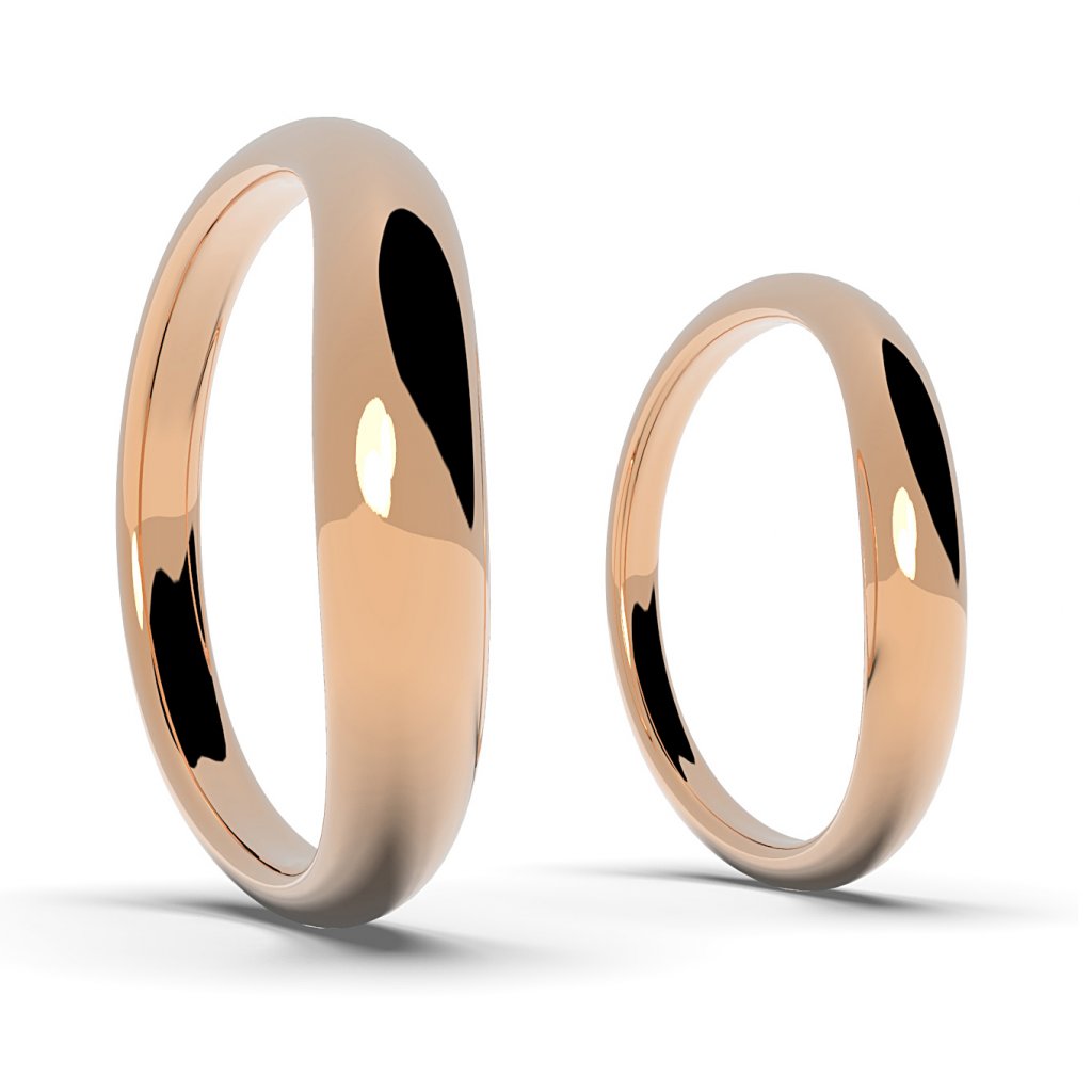 Nacre Universe designové snubní prsteny ze 14 kt zlata Antonie Lecher 22.2001