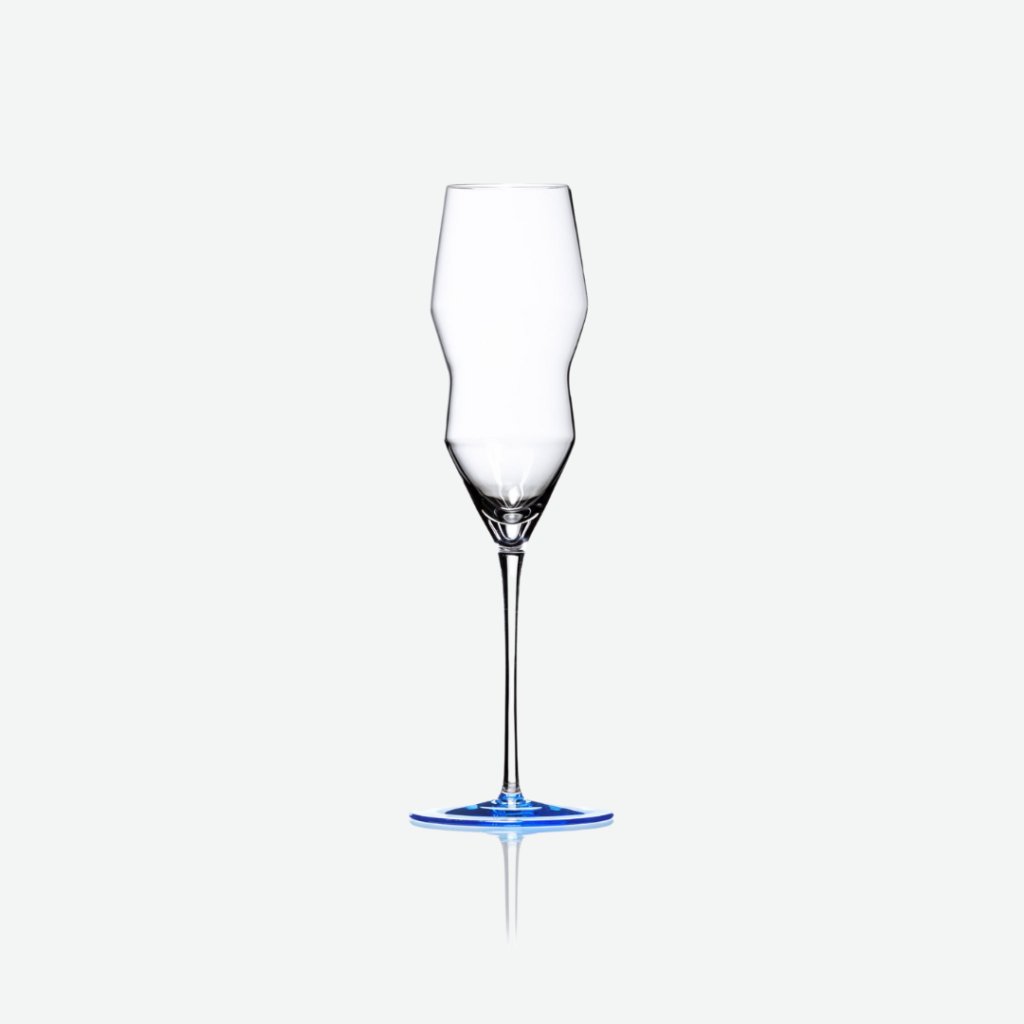 Květná 1794 vinná sklenice Kalyke Blue produkt 1
