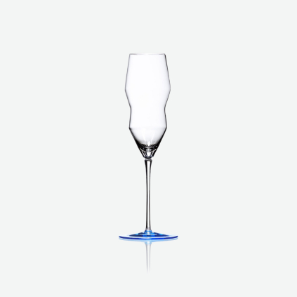 Květná 1794 vinná sklenice Kalyke Blue produkt 1