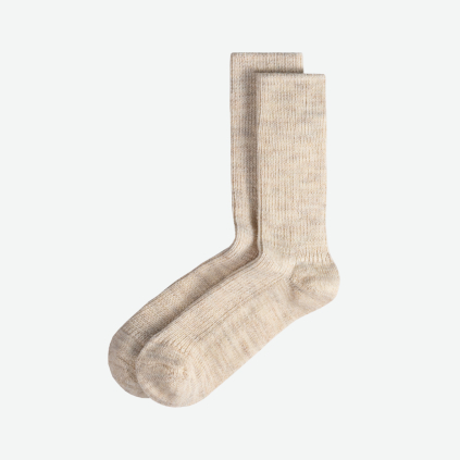 Ferdinand ponožky vlněné béžové produkt 1
