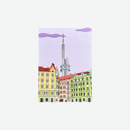 Prague Collection Pohled Žižkovská věž