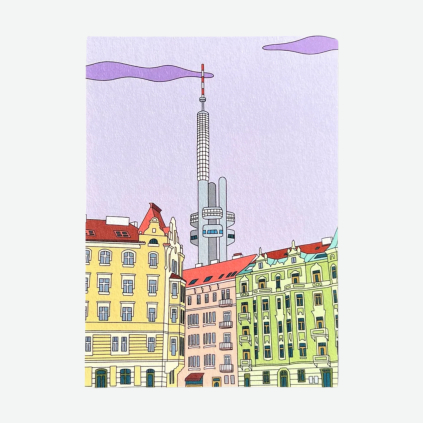 Prague Collection Plakát Žižkovská věž