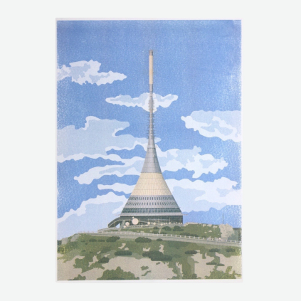 Jan Šrámek Print Ještěd