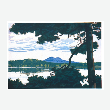 Jan Šrámek Print Máchovo jezero
