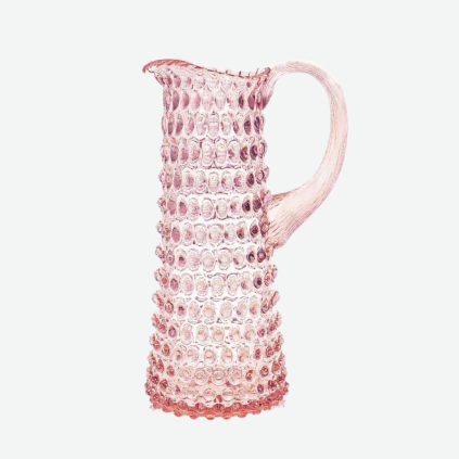 klimchi dzban hobnail vysoky ruzovy1