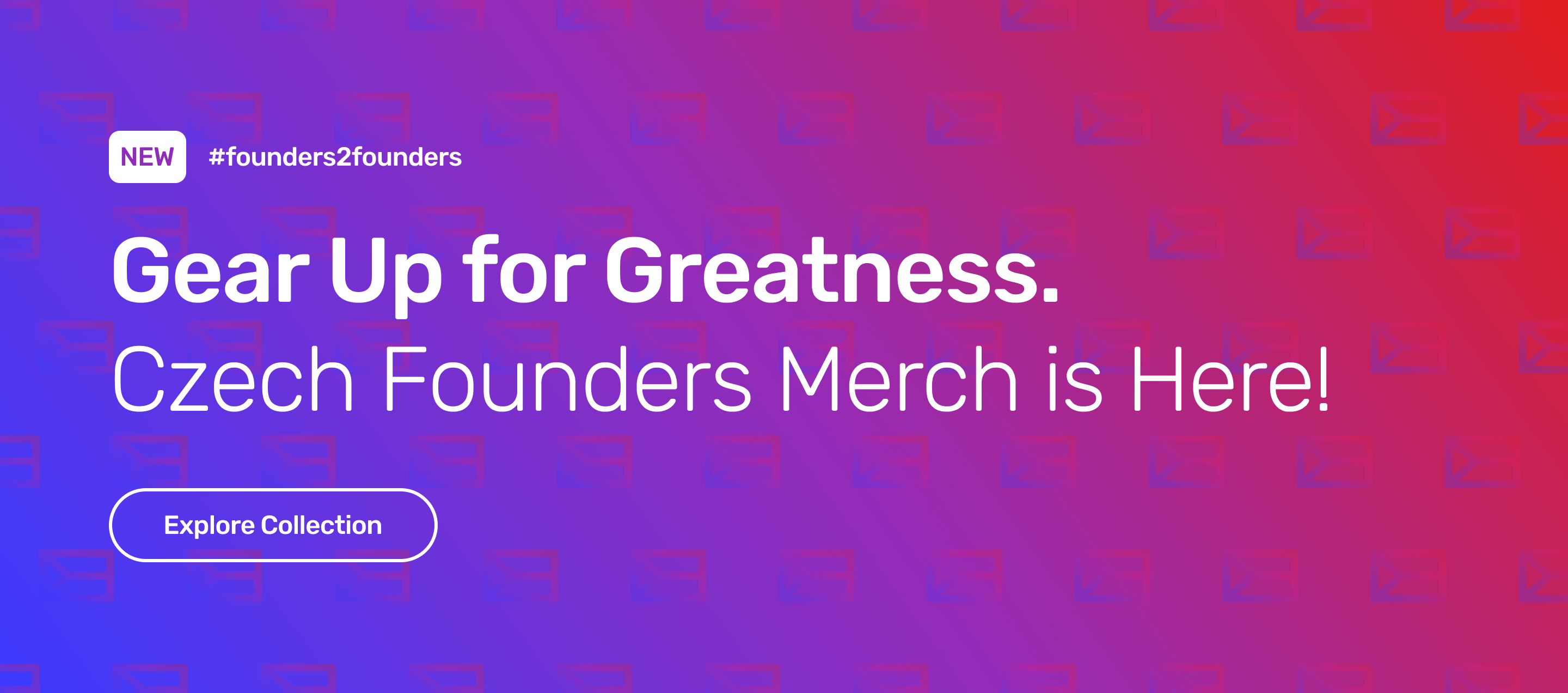 Gear Up for Greatness Czech Founders Merch is Here!