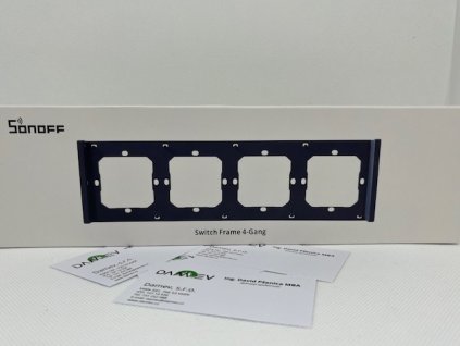 SONOFF - Čtyřnásobný montážní rámeček pro instalaci vypínačů M5-80