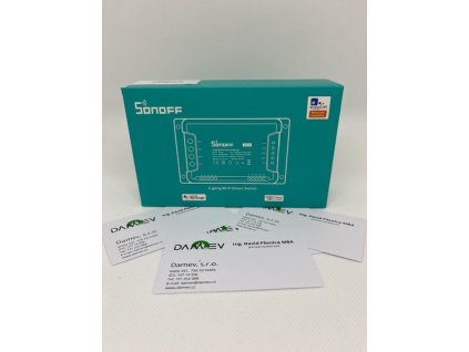 SONOFF-4kanálové relé Wi-Fi proudový spínač  (4CHR3)