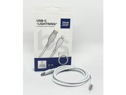 usb lightning 27W bílý