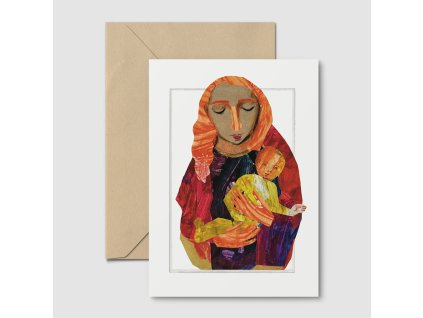 Postcard madonnka
