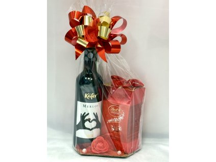 Merlot a červený lindt