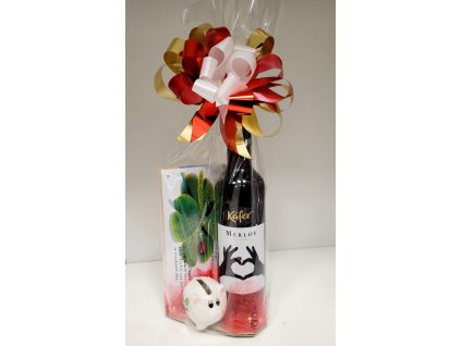 Merlot, čokoláda, prasátko