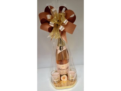 Dárkový set Bohemka a svíčky detail