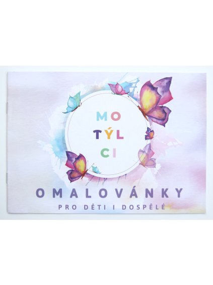 Motýlí omalovánky
