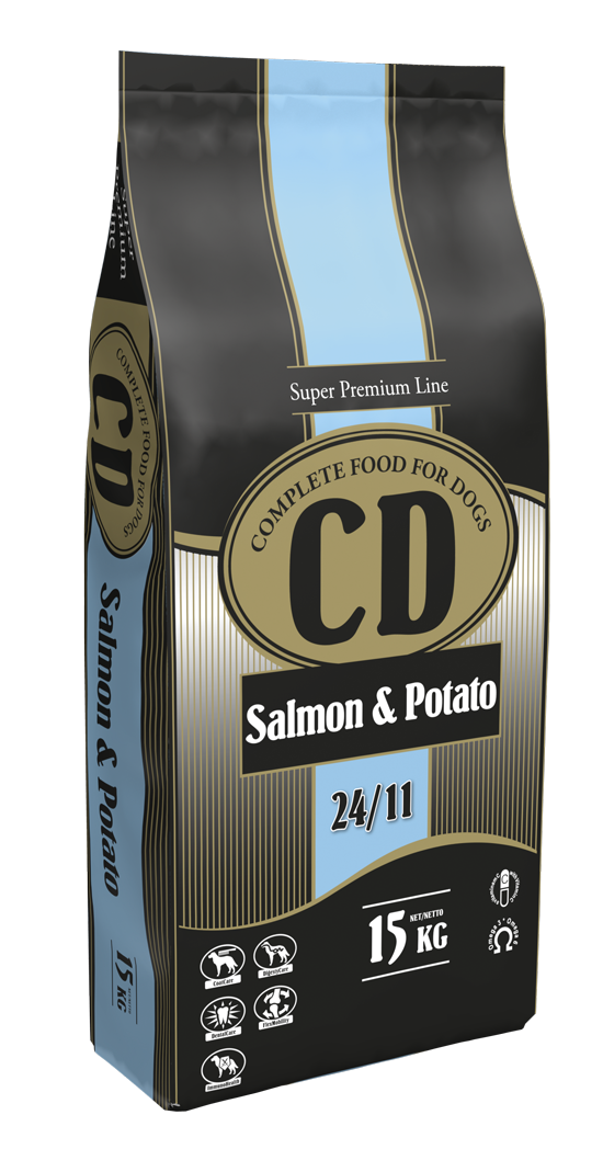 Delikan CD Salmon and potato 15 kg
