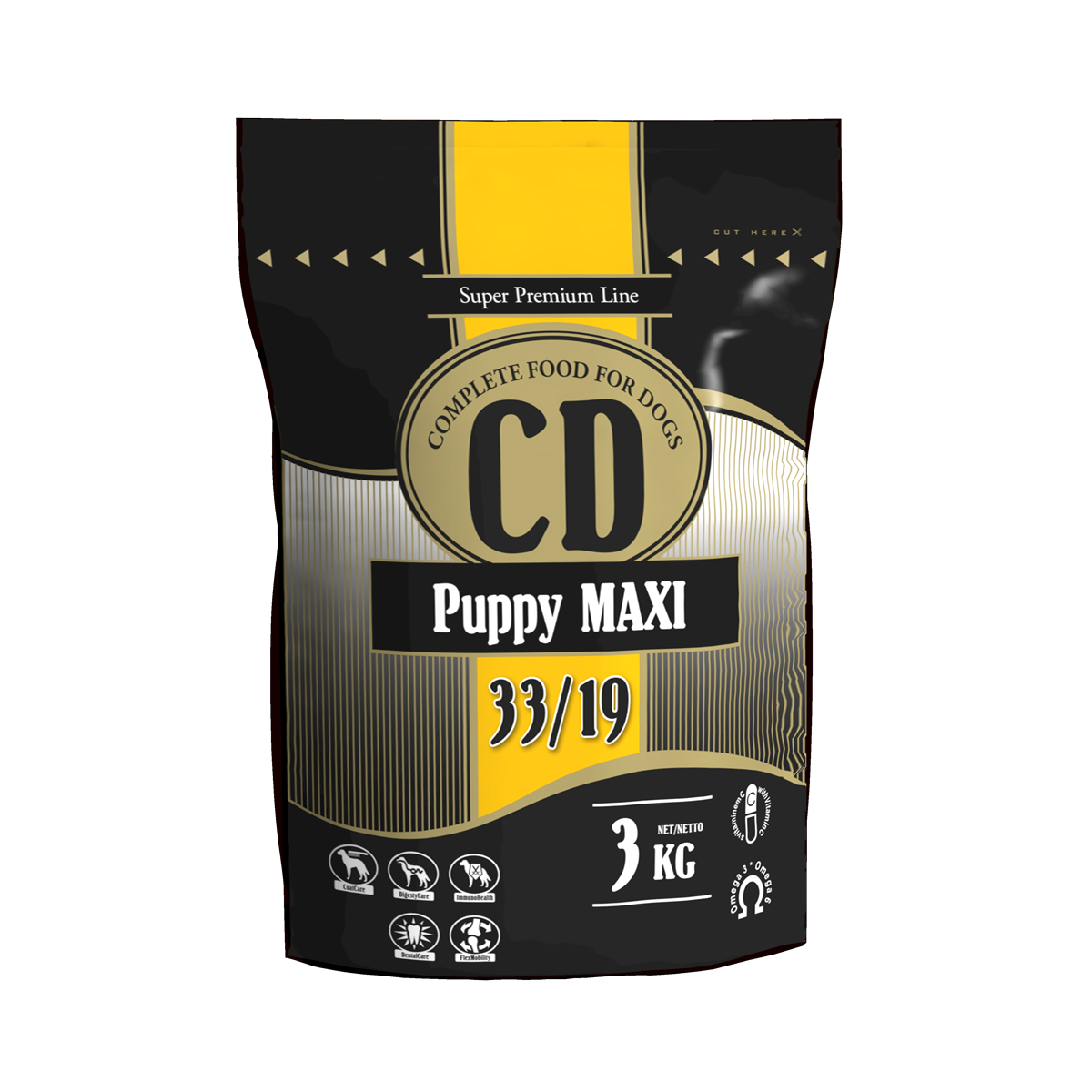 Delikan CD Puppy maxi 3 kg