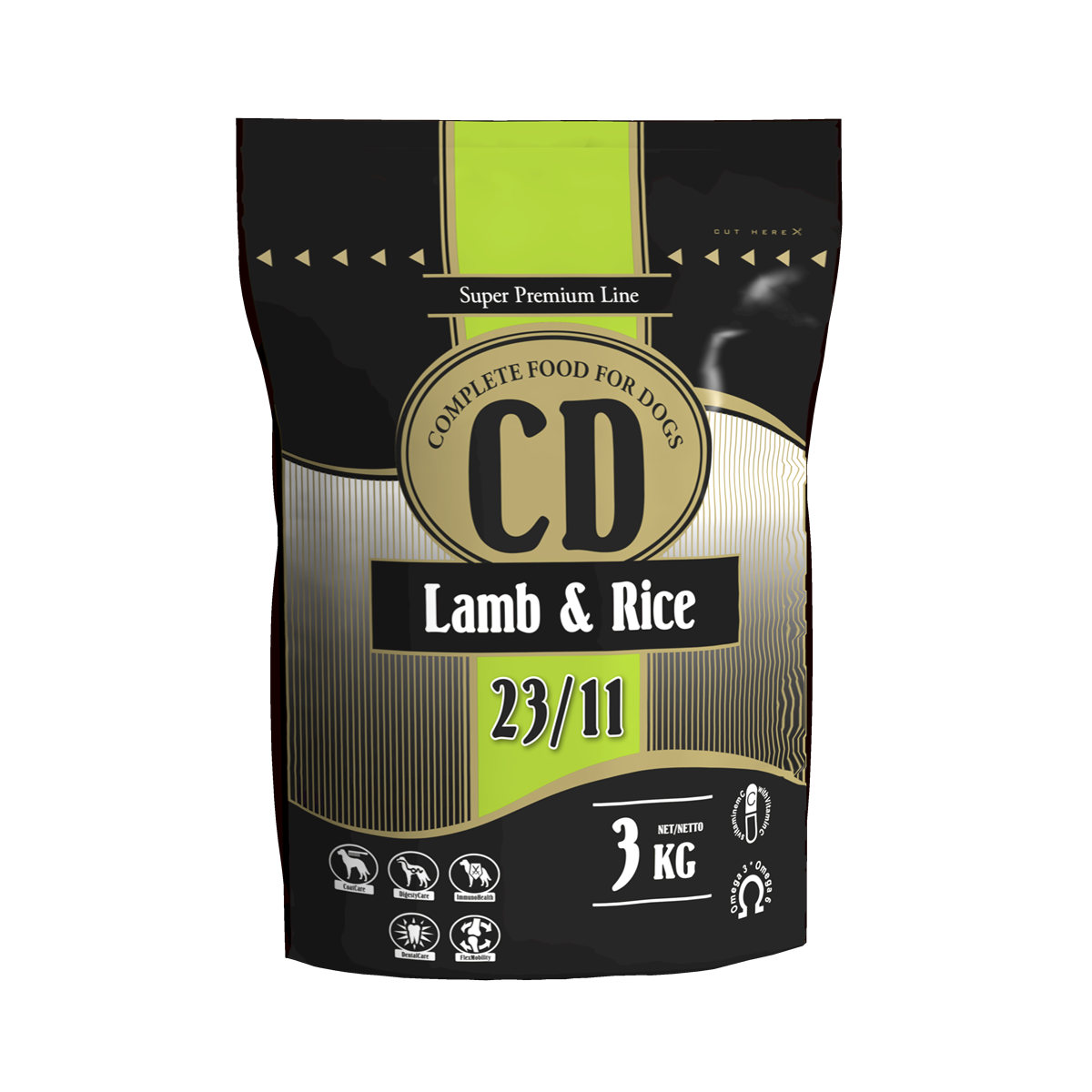 Delikan CD Lamb and rice 3 kg