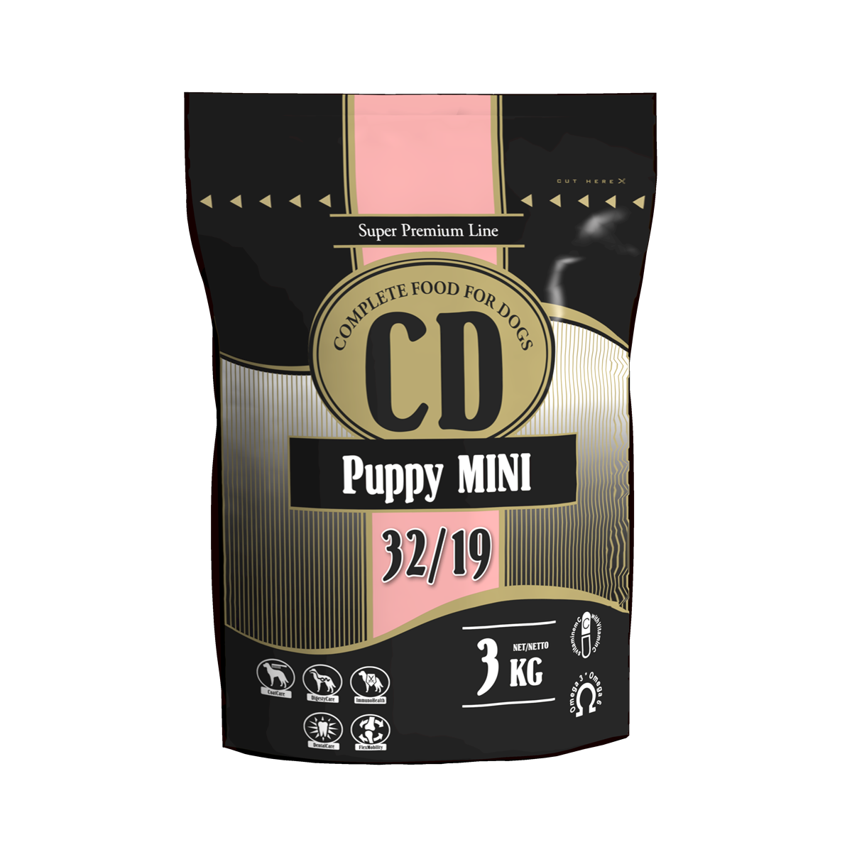Delikan CD Puppy mini 3 kg