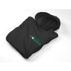pullover hoodie mockup lying folded on a solid surface a15244