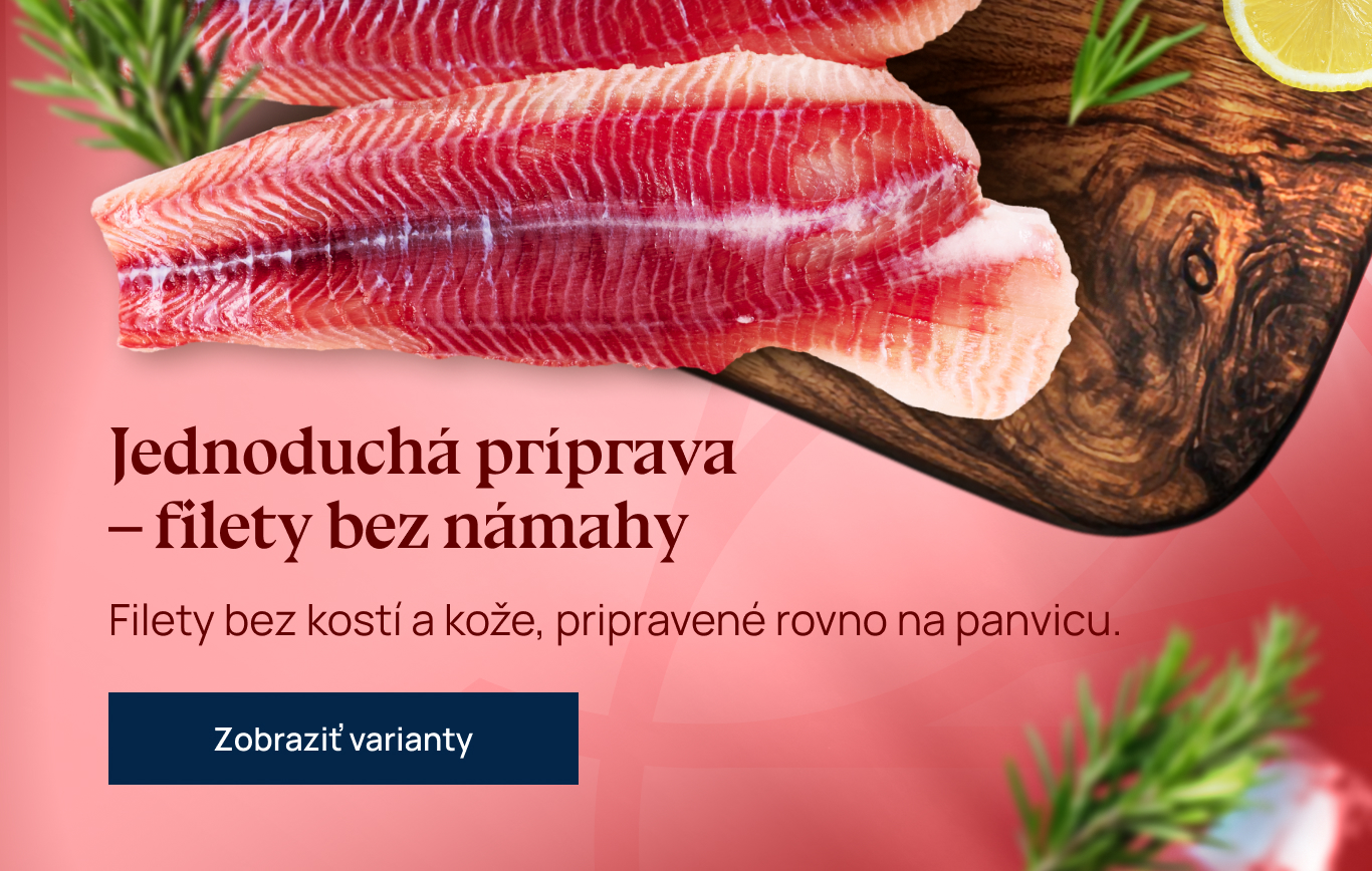 Jednoduchá príprava - filé bez práce