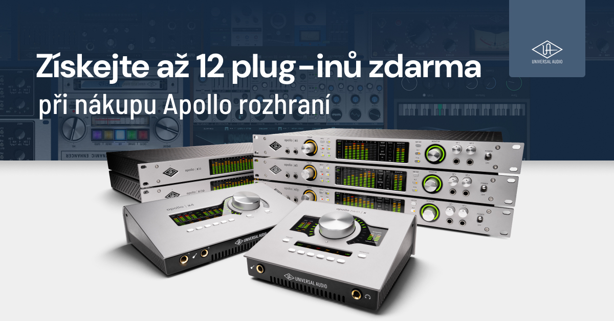 Universal Audio: Zakoupením zvukovky Apollo teď získáte mnohem víc