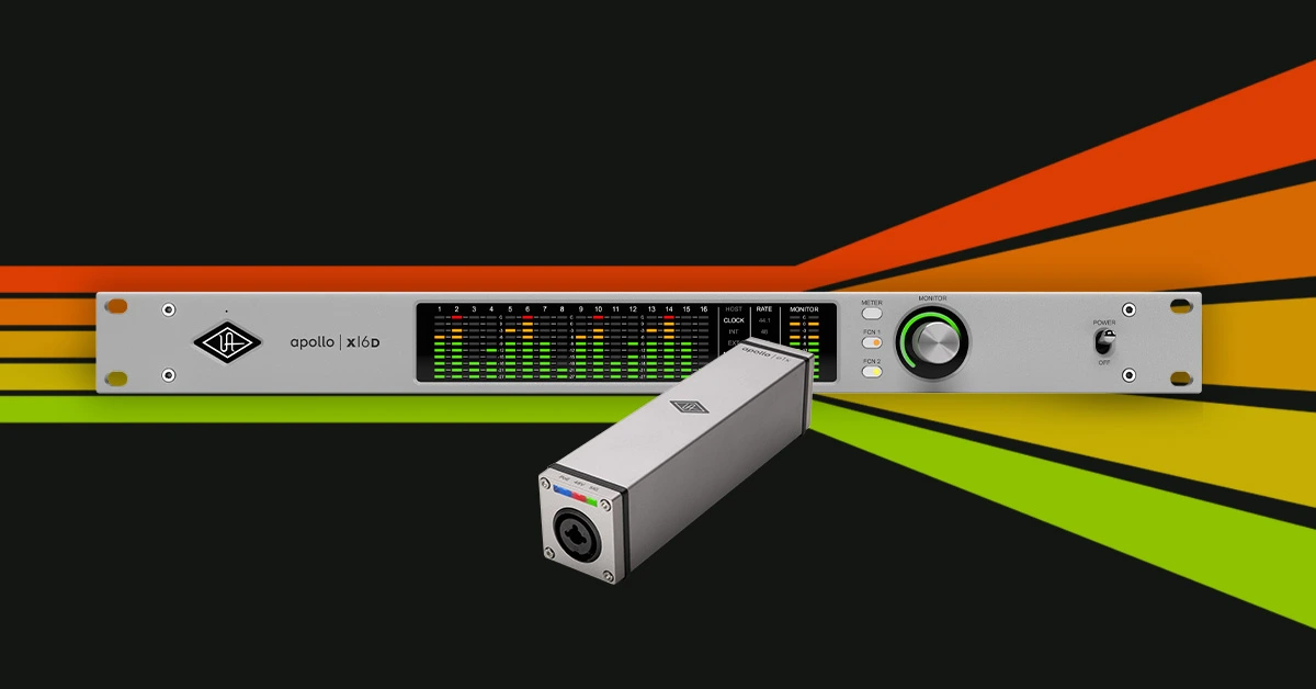 Universal Audio Apollo x16D + e1x ZDARMA – Bonus pro studio i live