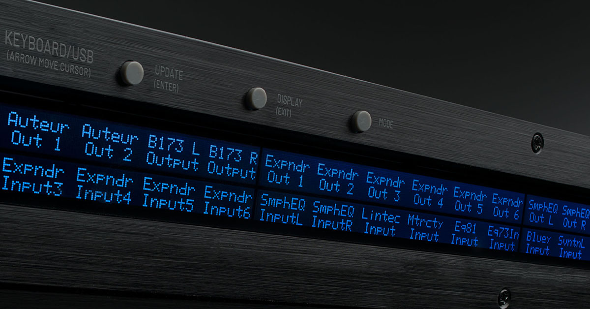 Black Lion Audio: PBR LIT – přehledný rack na první pohled