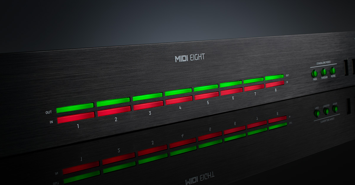 Black Lion Audio: MIDI Eight – Když chceš mít MIDI pod kontrolou