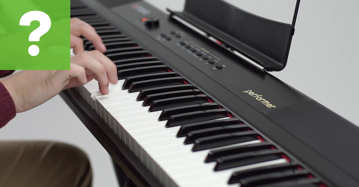 Jak vybrat přenosné piano