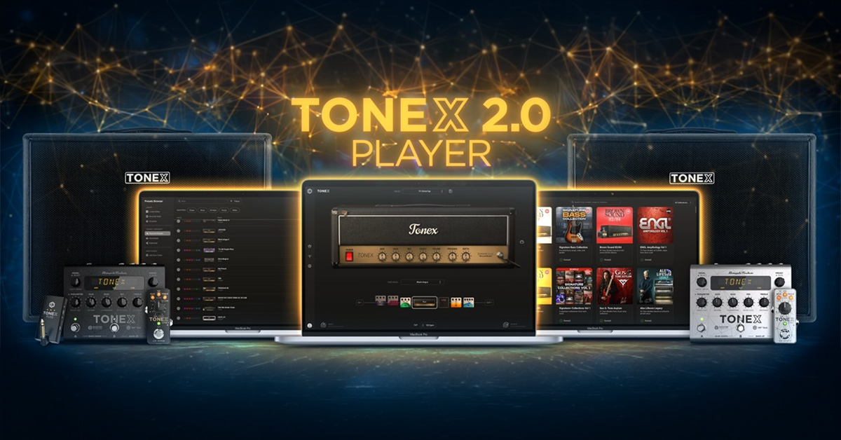 IK Multimedia: TONEX 2 Player – dostaň ze svého zvuku maximum