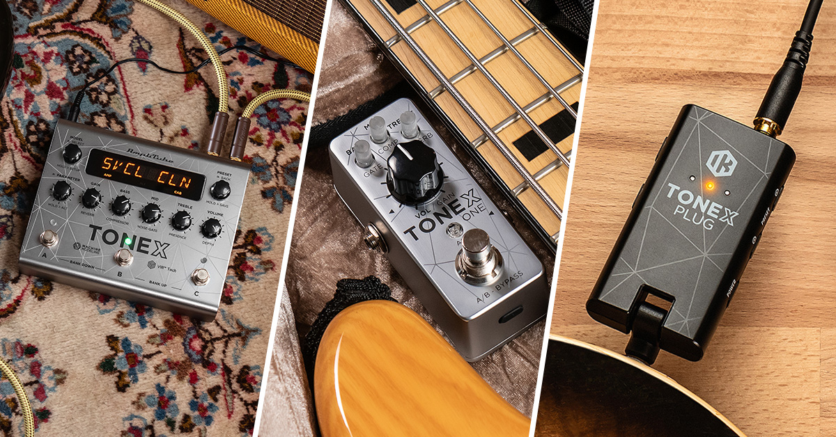 IK Multimedia: TONEX série – Super krabičky (nejen) pro basisty!