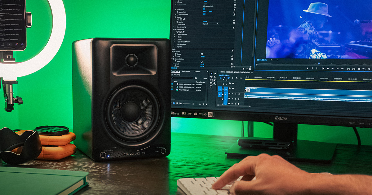 M‑Audio: BX5 BT – Zvuk bez kabelů, výkon bez kompromisů