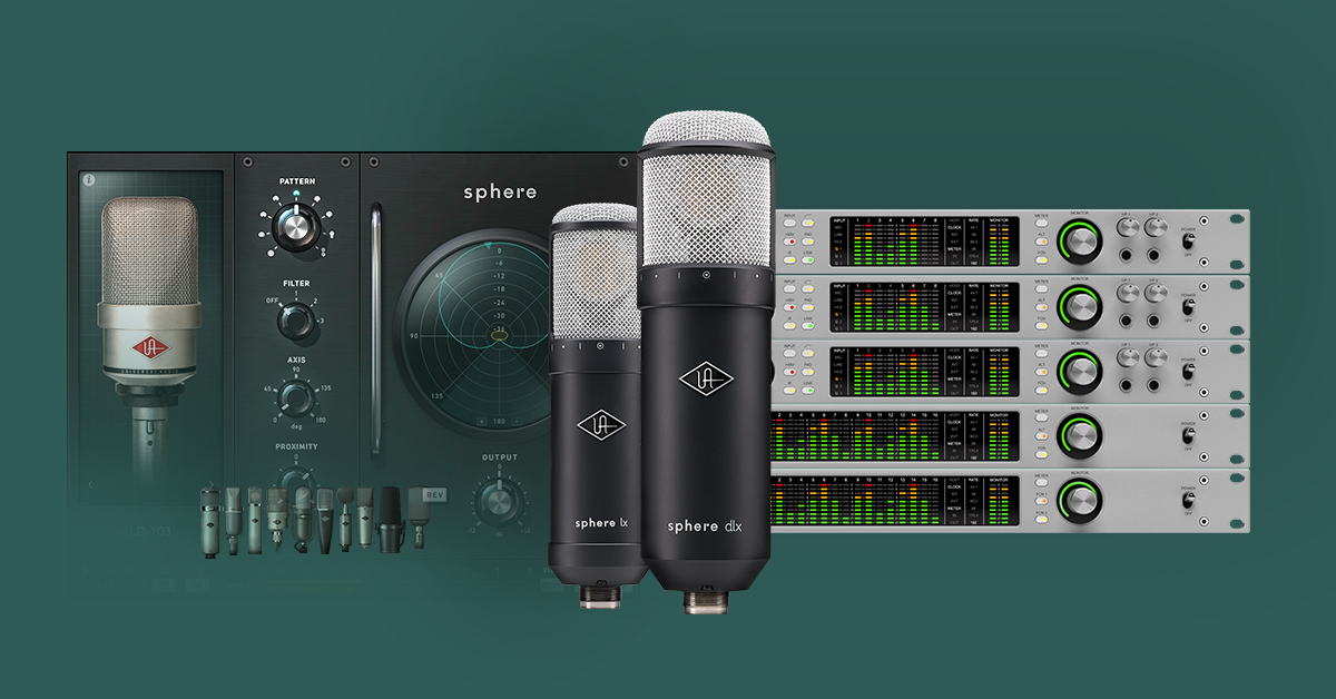 Universal Audio: Apollo X Gen 2 – Získej zdarma Sphere mikrofon + 15 profi plug-inů zdarma!