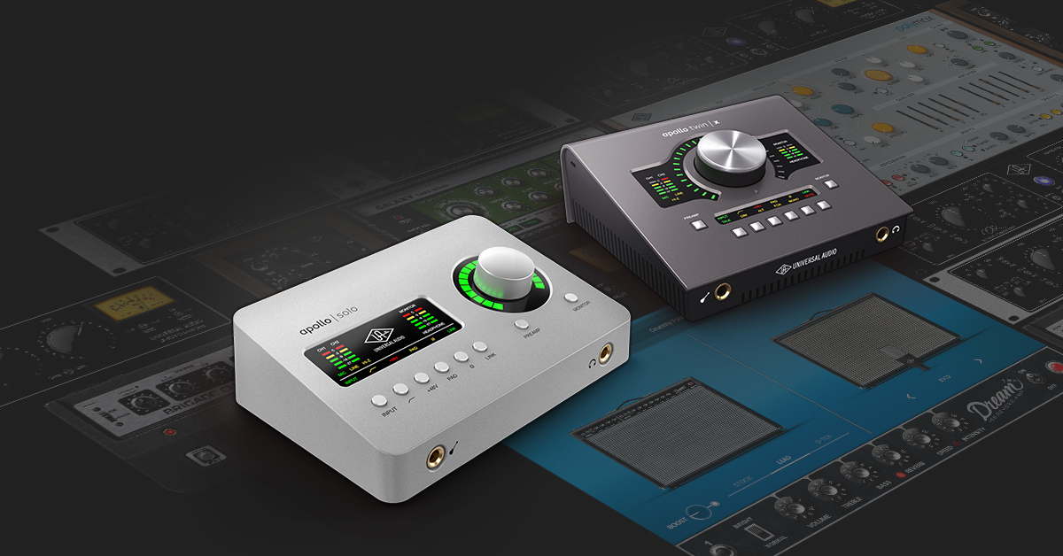 Universal Audio: Apollo Solo a Twin USB – 7 plug‑inů zdarma k vaší nové zvukovce!