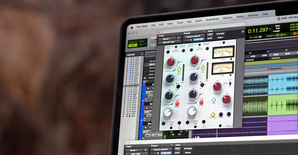 Rupert Neve Designs: Ikonické procesory v softwarové podobě