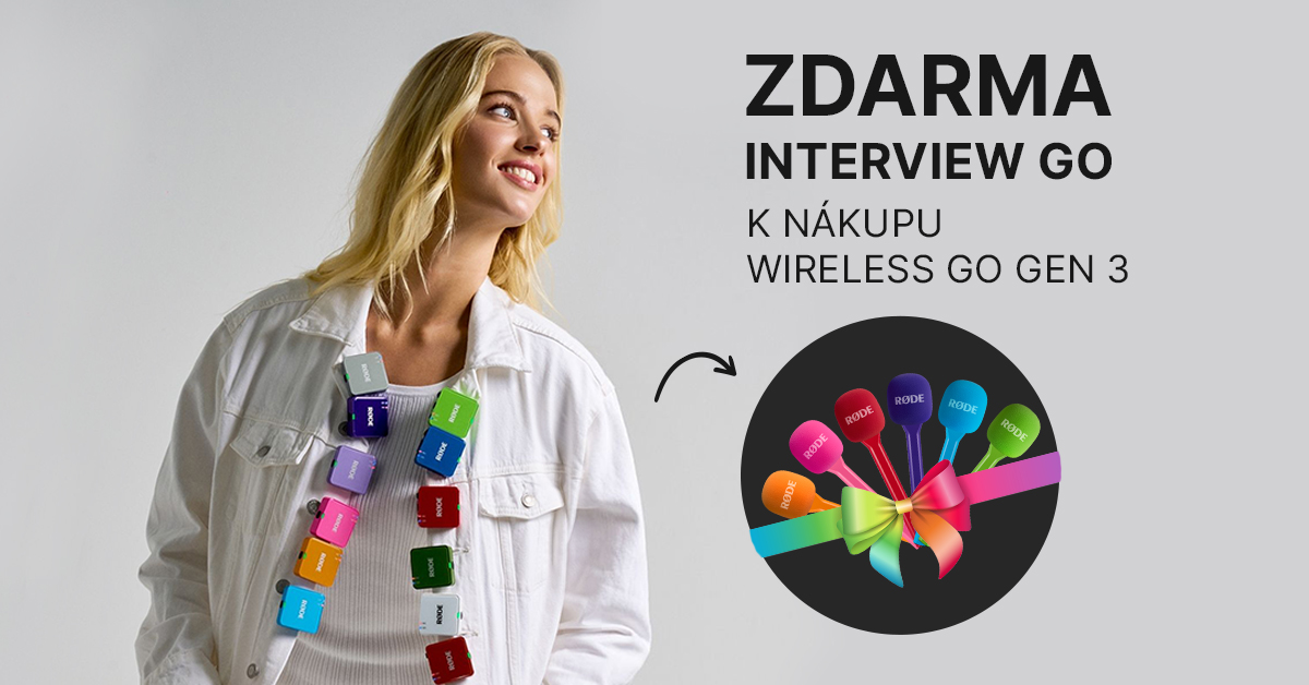 RØDE: Wireless GO Gen 3 – špičkový zvuk s bonusem navíc